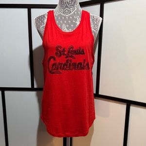 PINK Victoria's Secret Red St. Louis Cardinals Graphic Tank